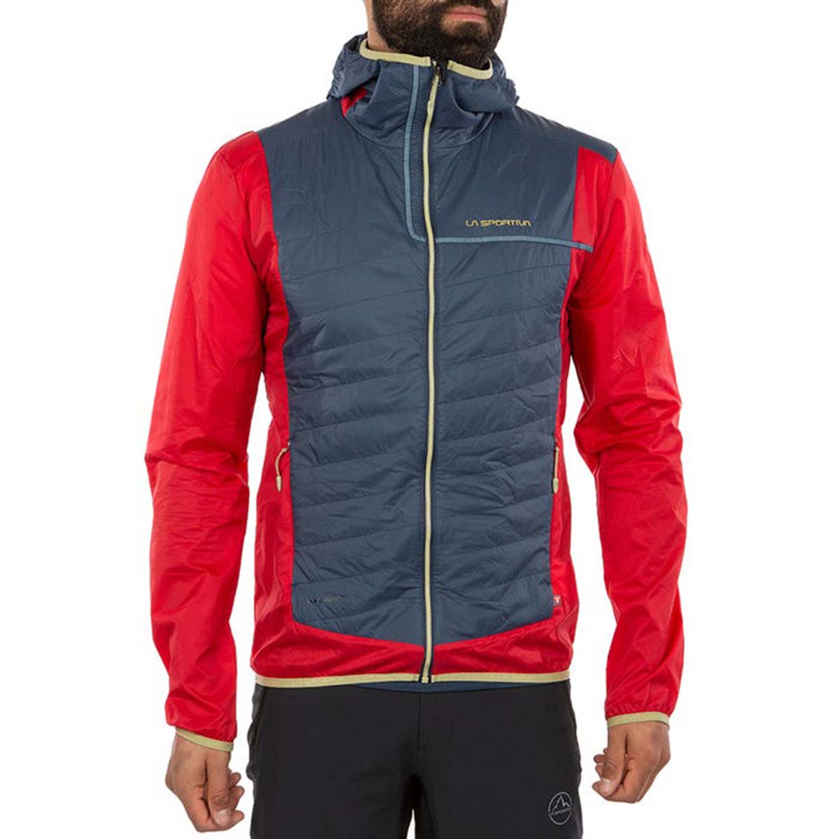 La Sportiva Zeal Mens Running Jacket Blue