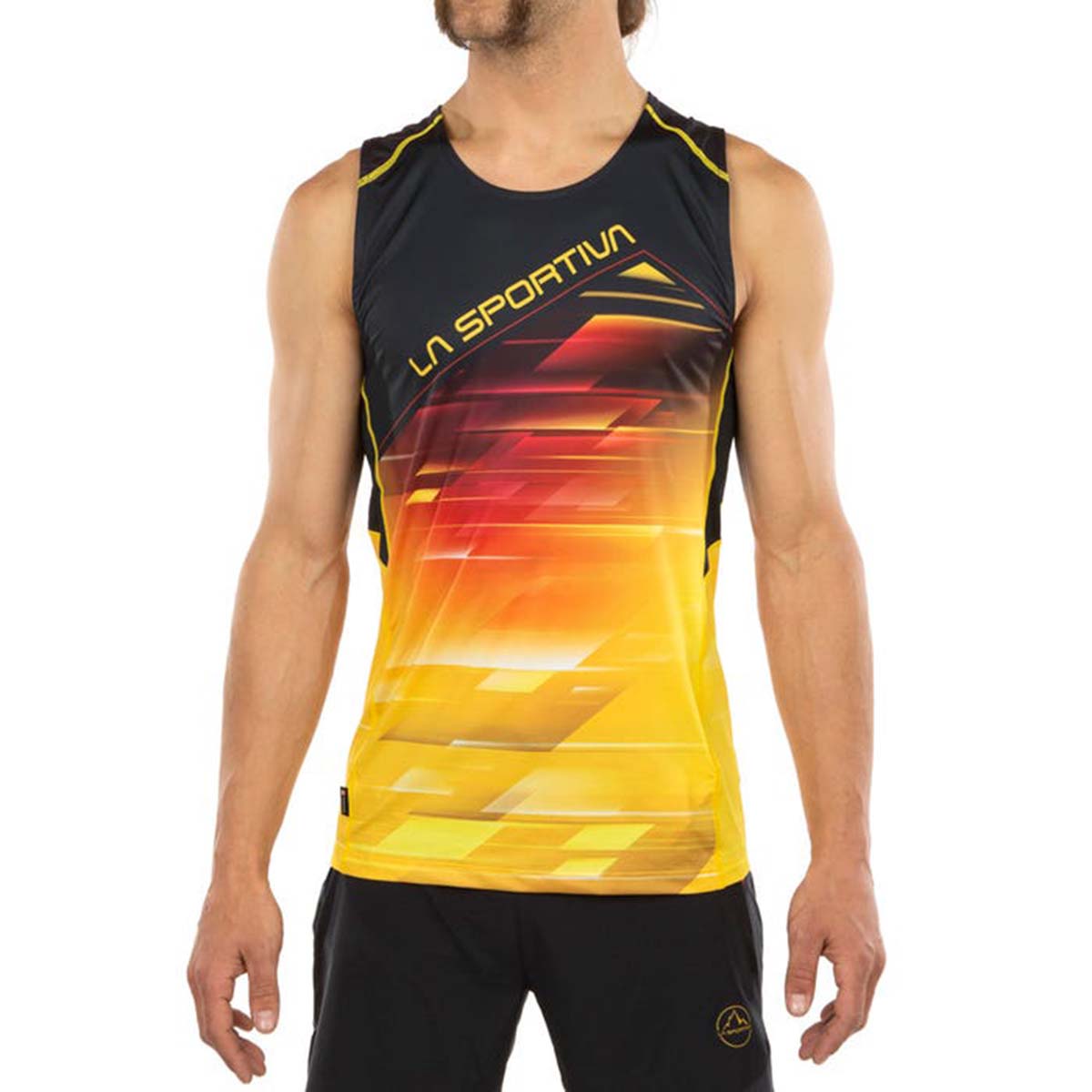 La Sportiva Slipstream Mens Running Tank Top Black