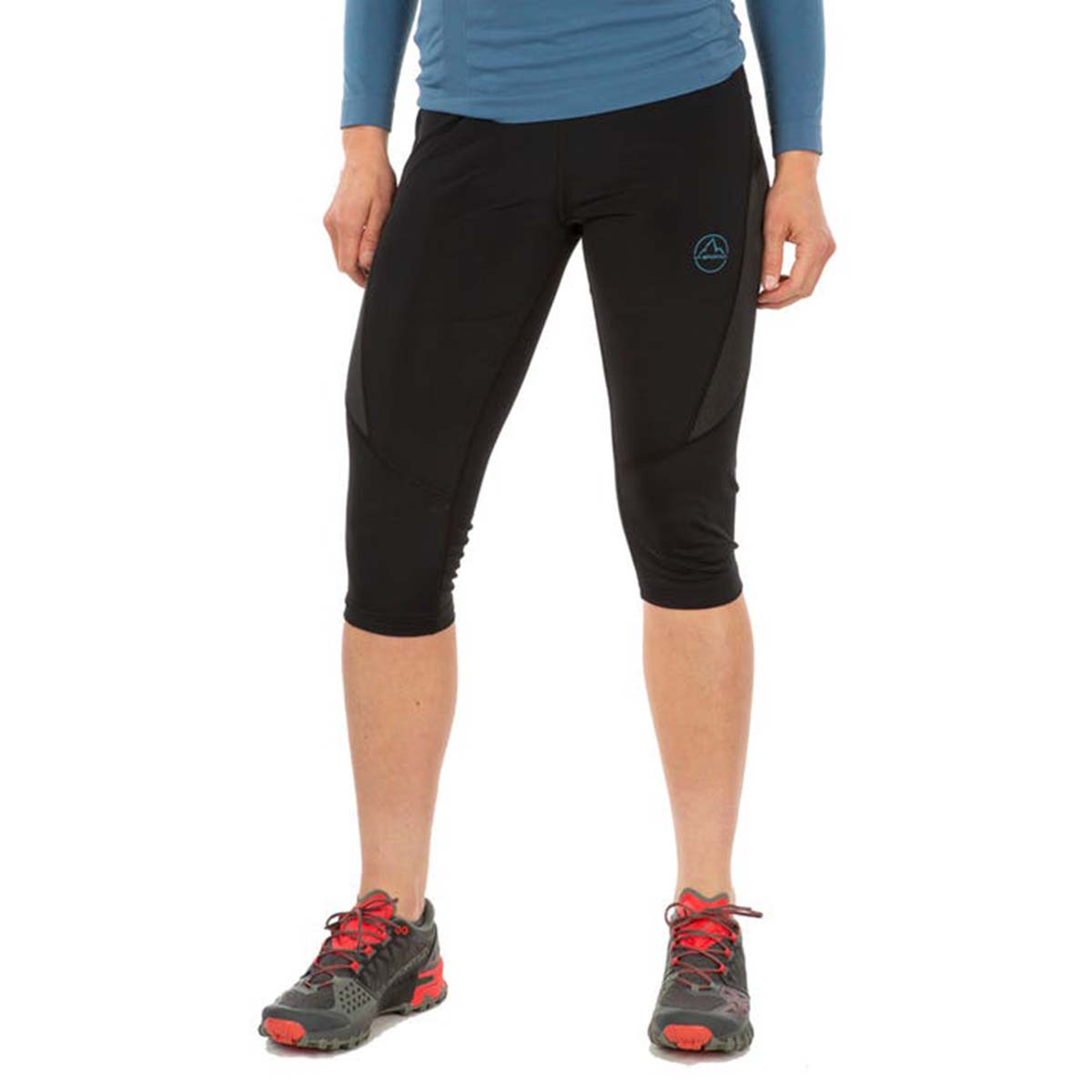 La Sportiva Triumph Womens Running Tight 3/4 Black