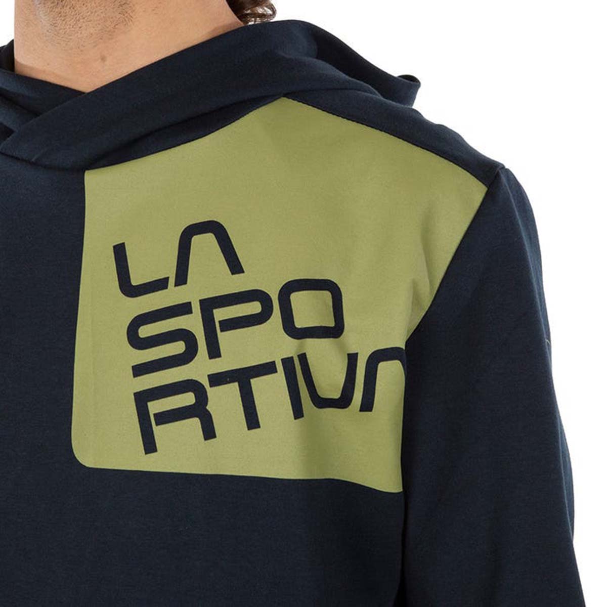 La Sportiva Stride Mens Climbing Hoodie Blue