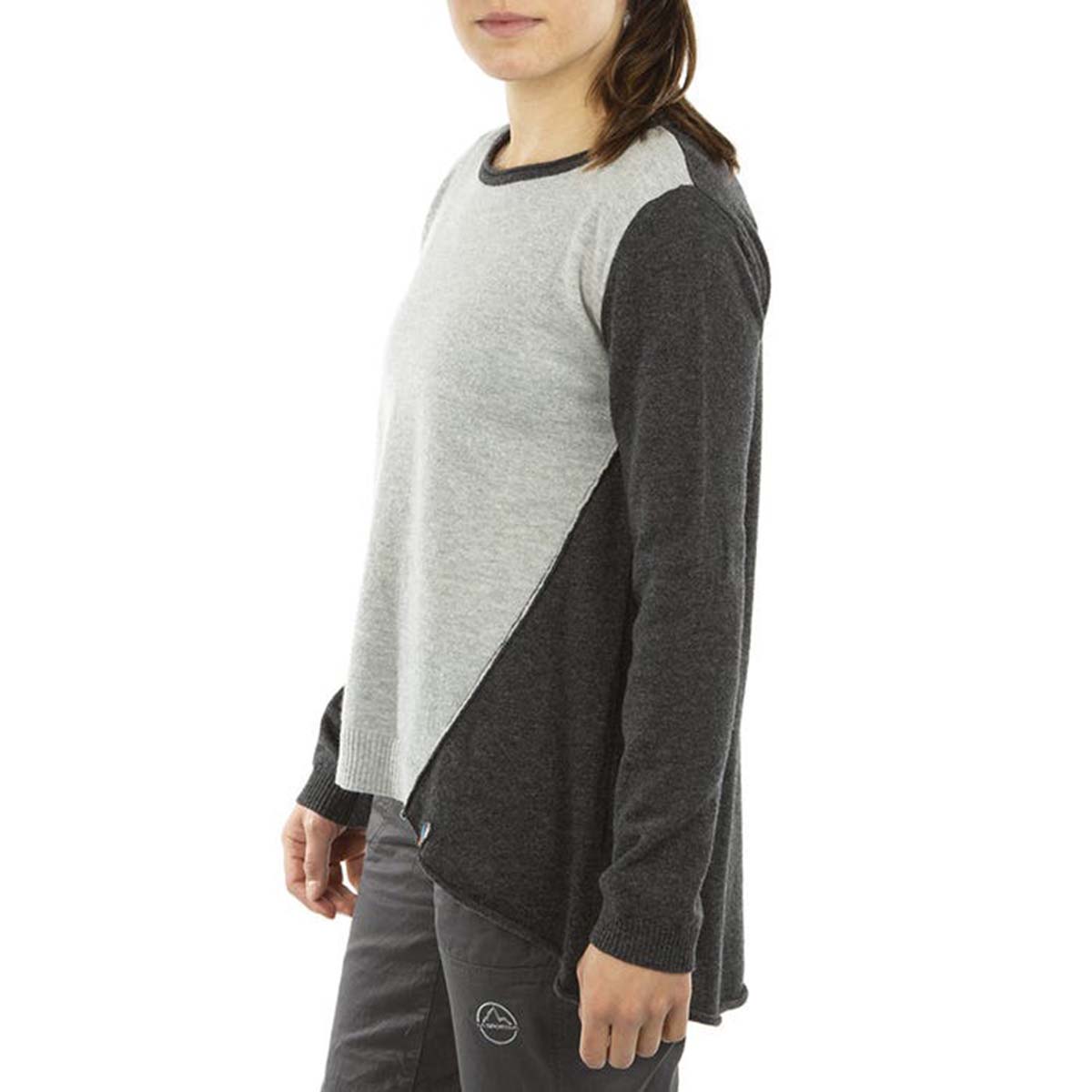 La Sportiva Linville Womens Climbing Pullover Grey