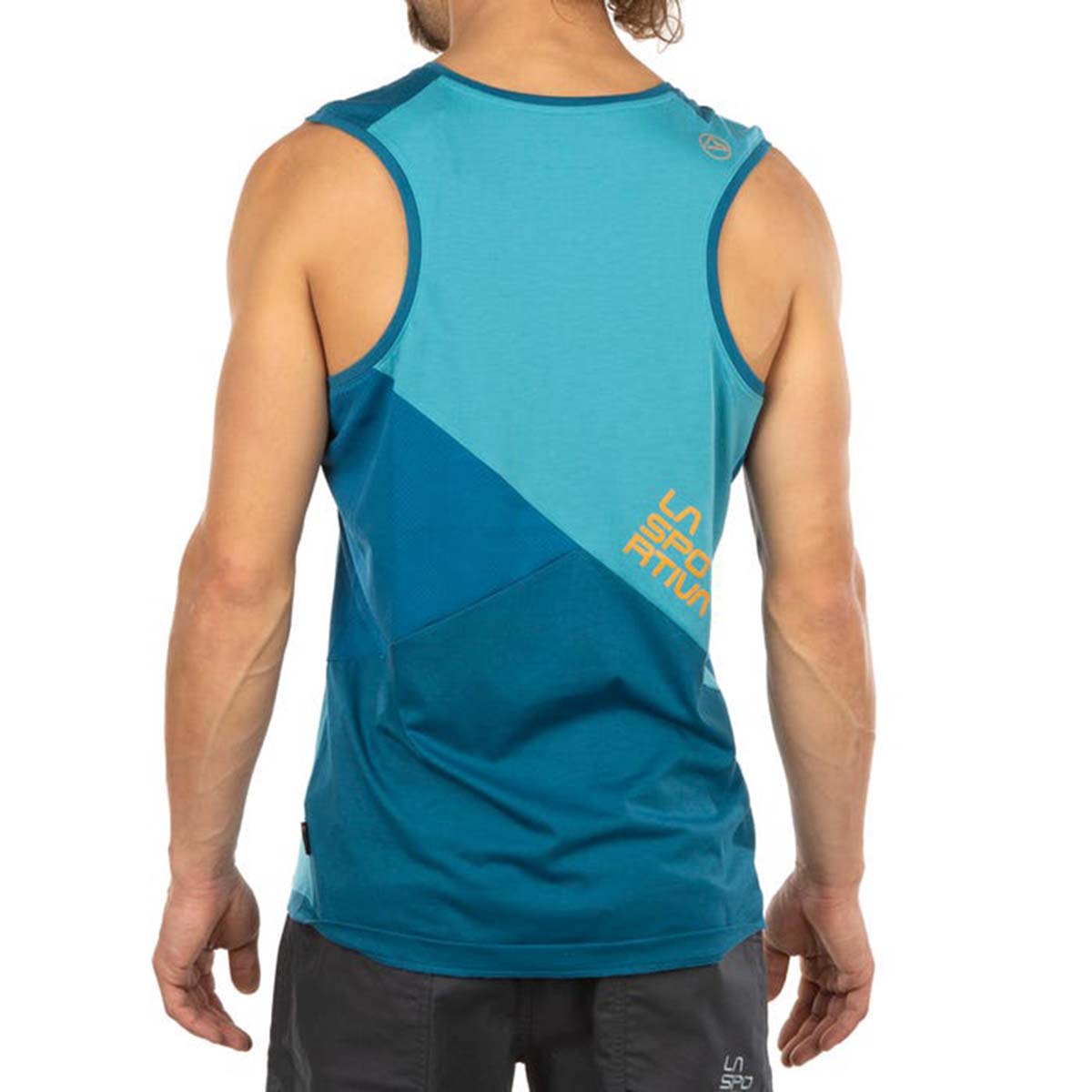 La Sportiva Crimp Mens Climbing Tank Top Blue