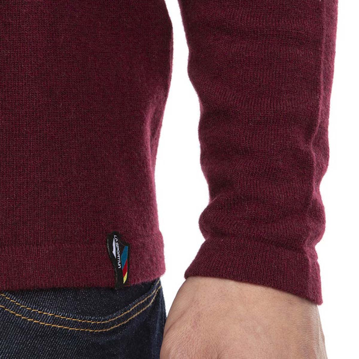 La Sportiva Master Mens Climbing Hoodie Red