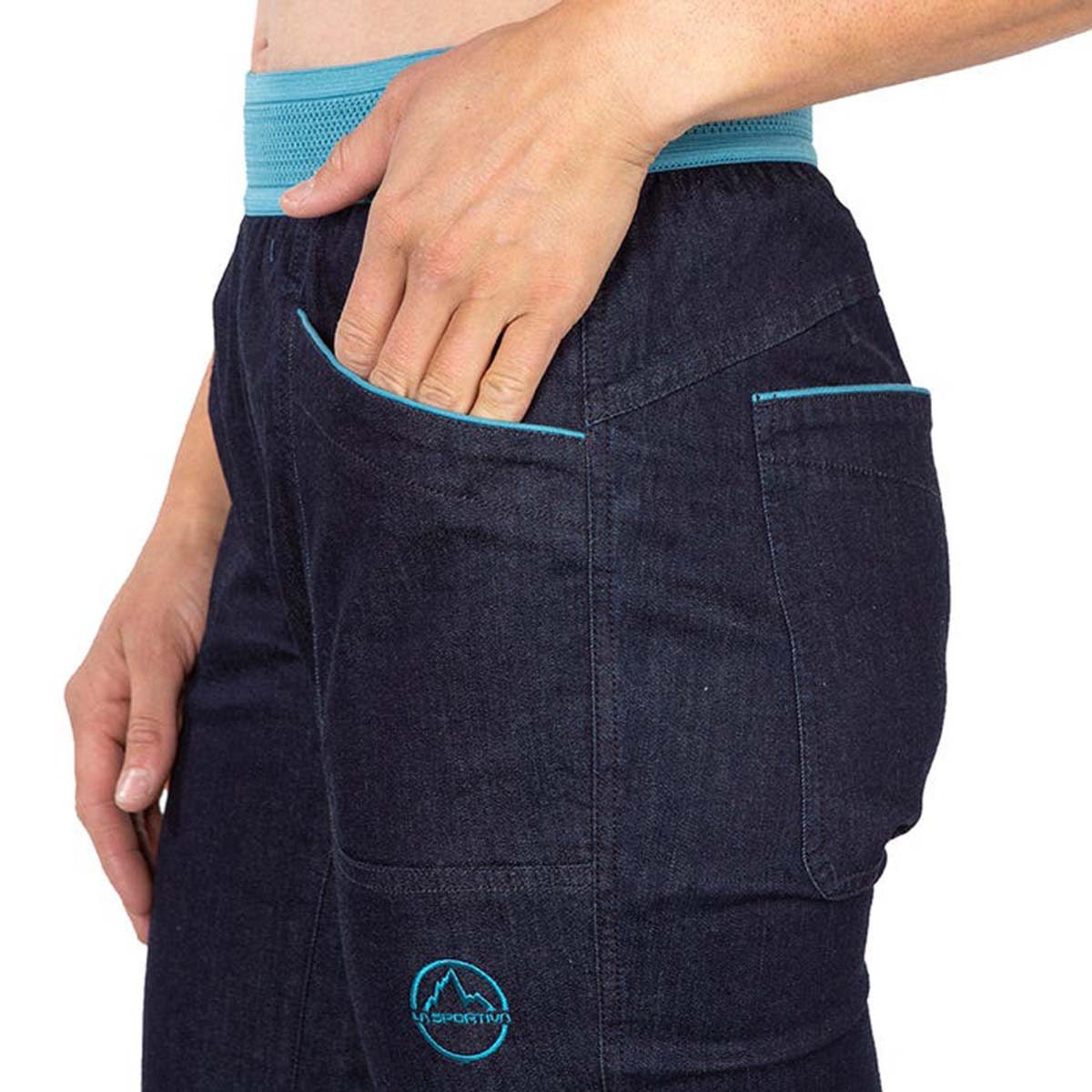 La Sportiva Miracle Womens Climbing Jeans Blue