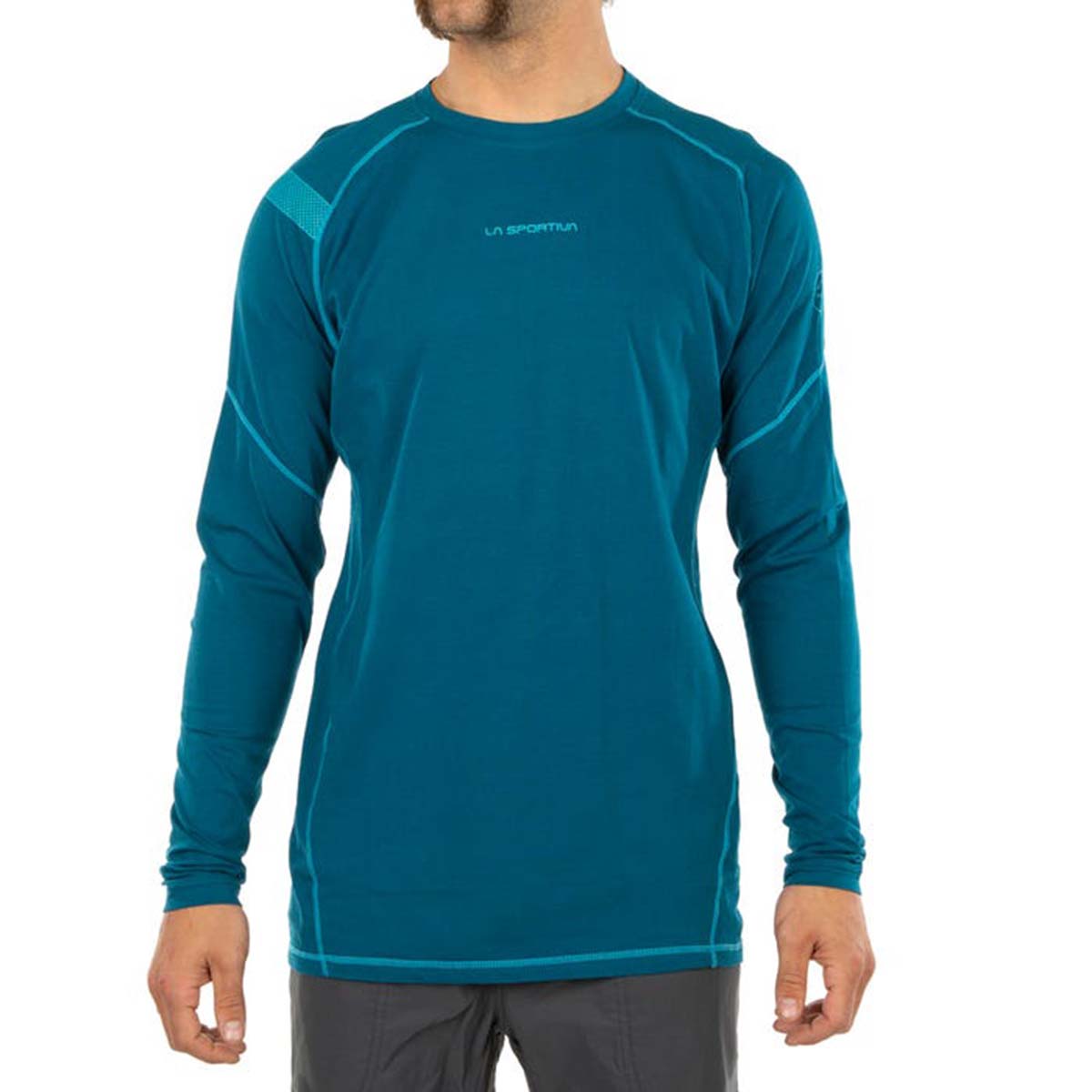 La Sportiva Future Long Sleeve Mens Climbing Shirt Blue