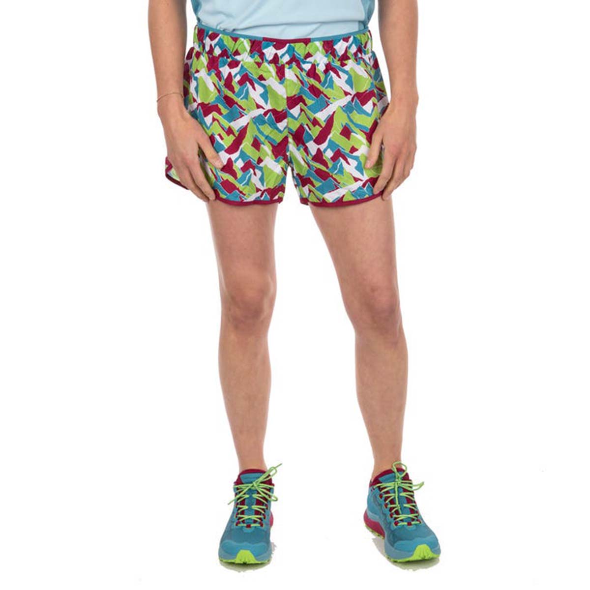 La Sportiva Timing Womens Running Shorts Purple