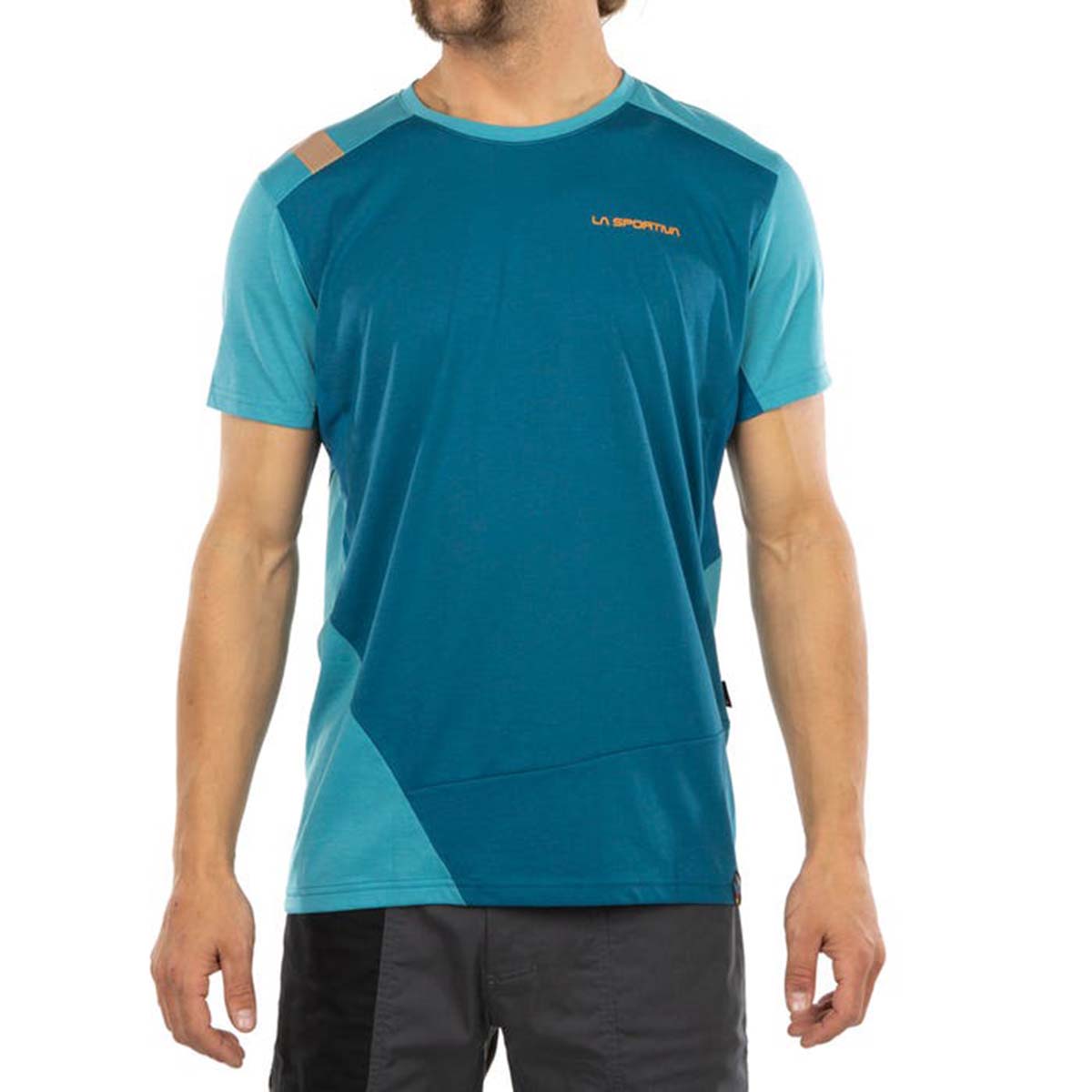 La Sportiva Grip Mens Climbing T-Shirt Blue