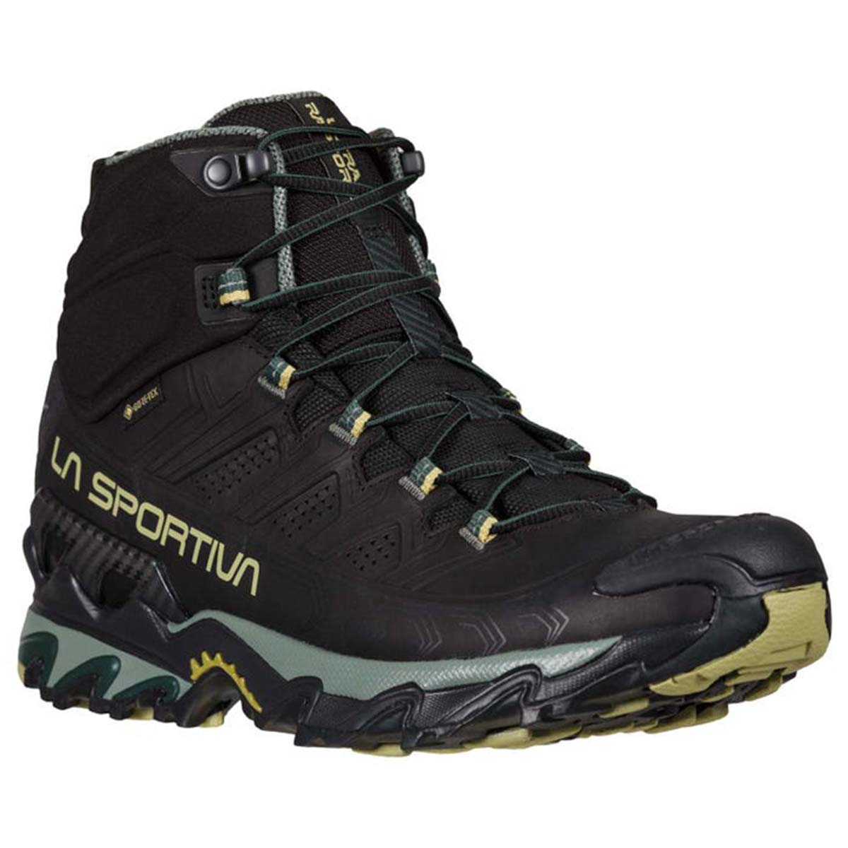La Sportiva Ultra Raptor II Mid Leather GTX Mens Hiking Shoes Black