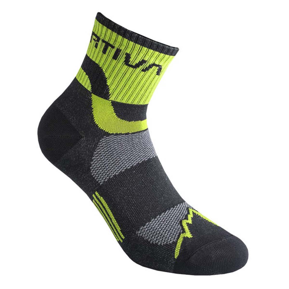 La Sportiva Trail Mens Running Socks Black