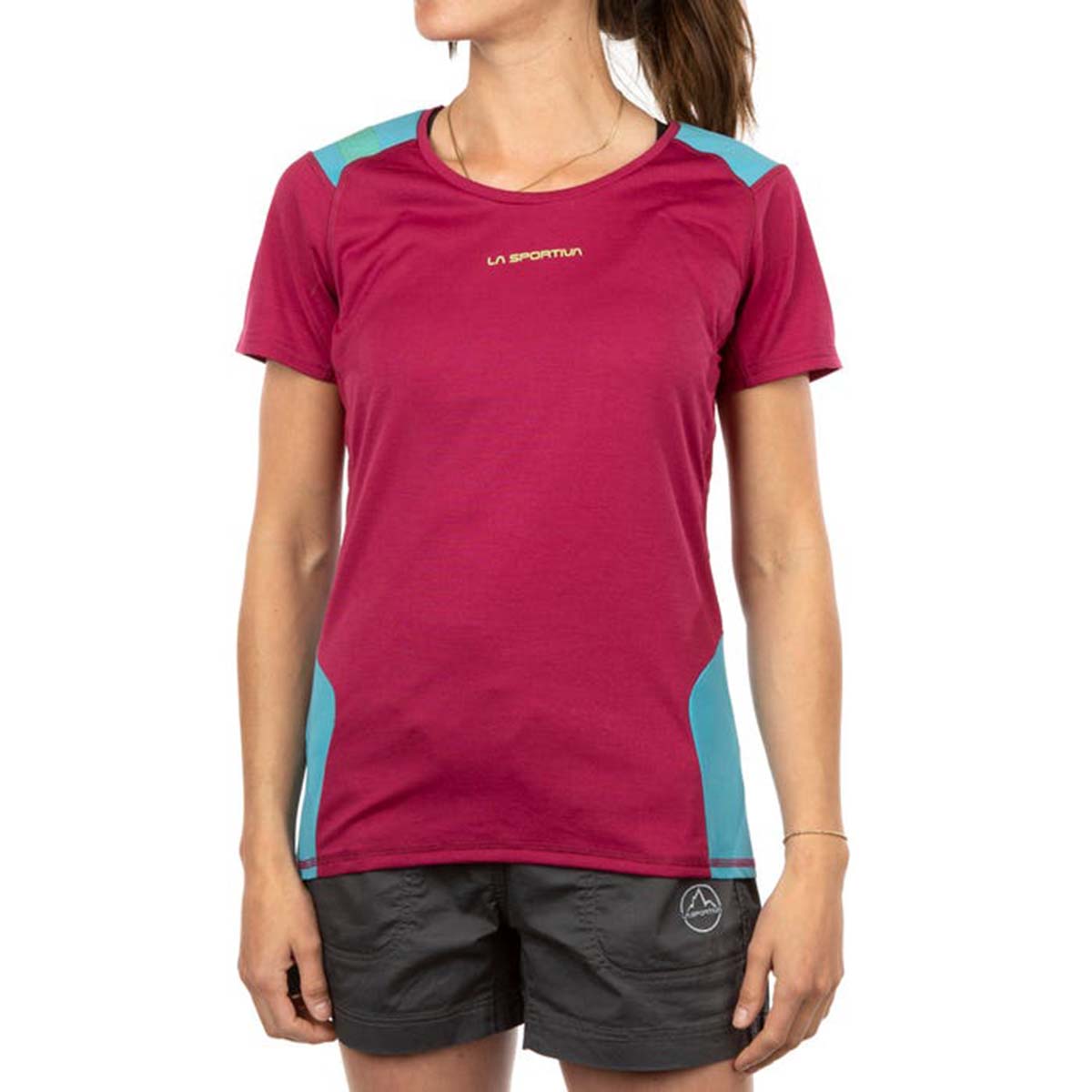 La Sportiva Compass Womens Hiking T-Shirt Purple