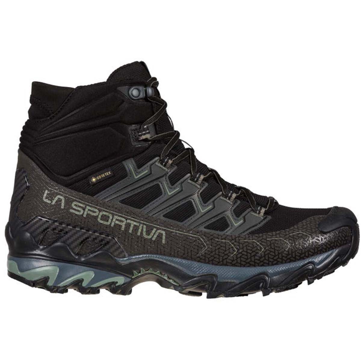 La Sportiva Ultra Raptor II Mid Wide GTX Mens Hiking Shoes Black