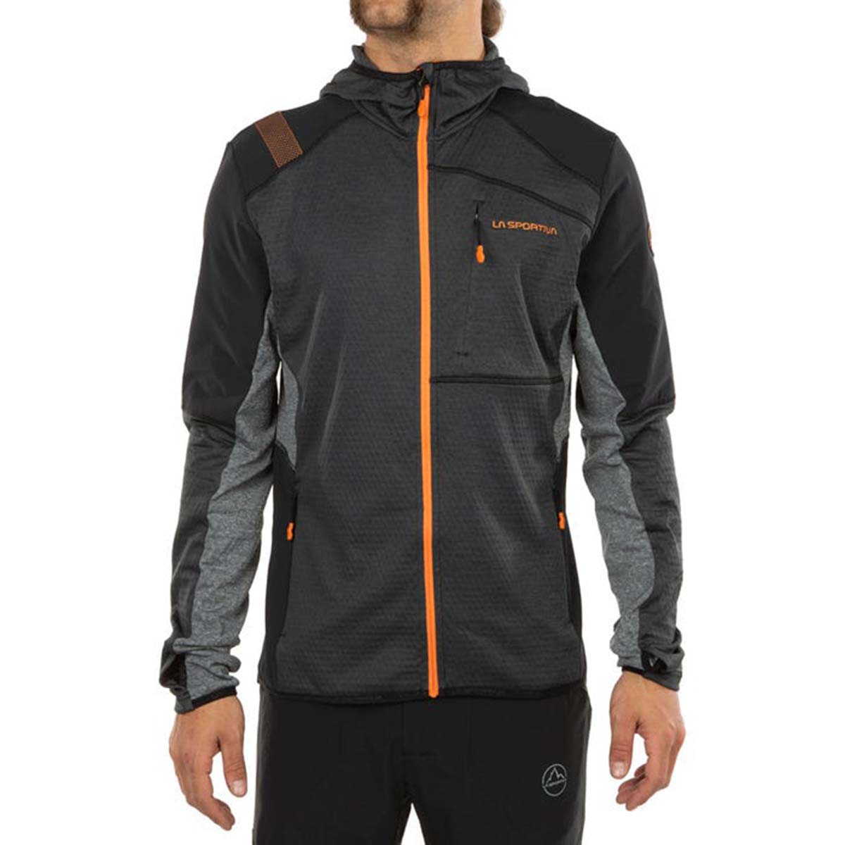 La Sportiva Existence Mens Hiking Hoodie Black