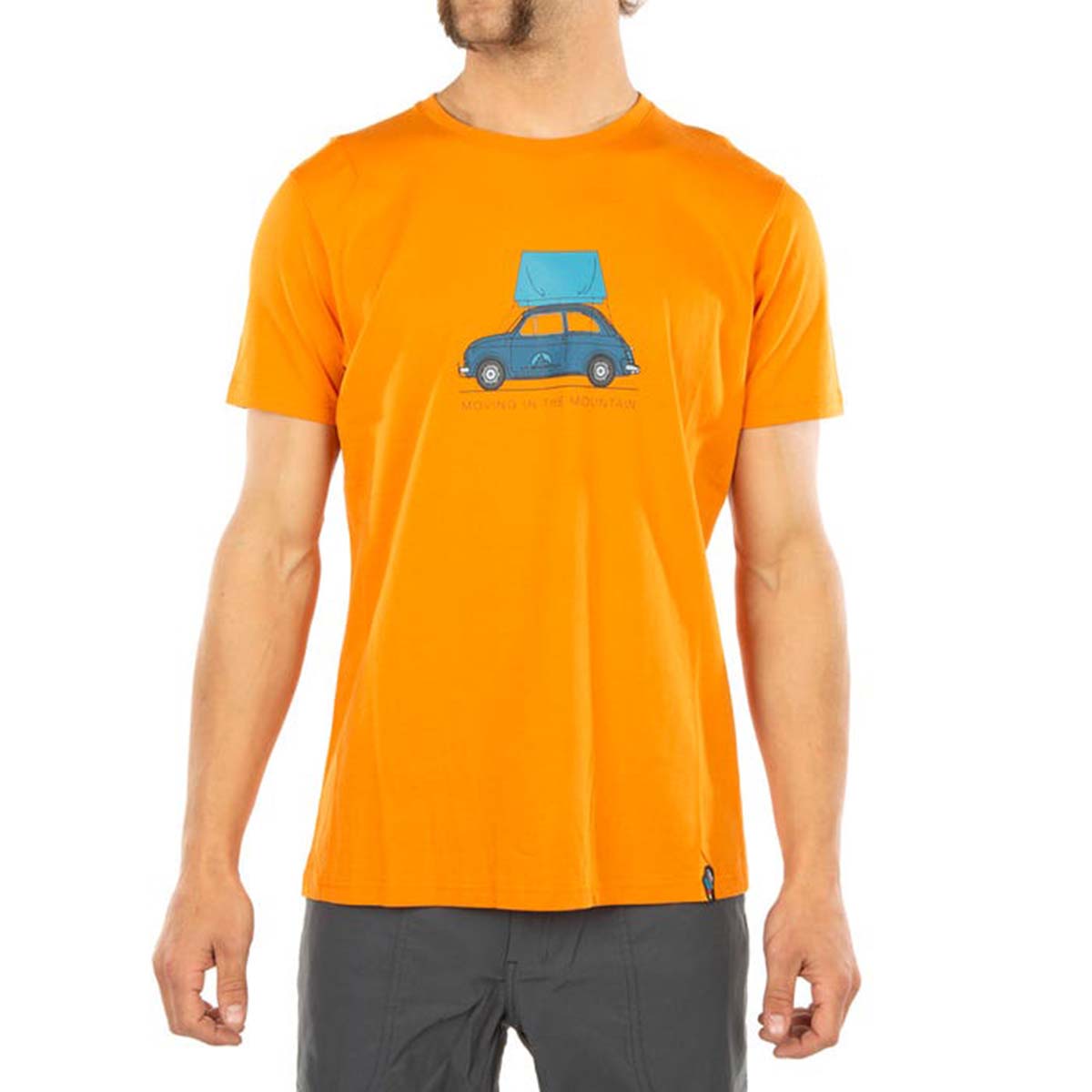 La Sportiva Cinquecento Mens Climbing T-Shirt Orange