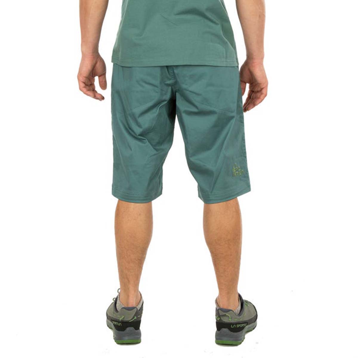 La Sportiva Flatanger Mens Climbing Shorts Green