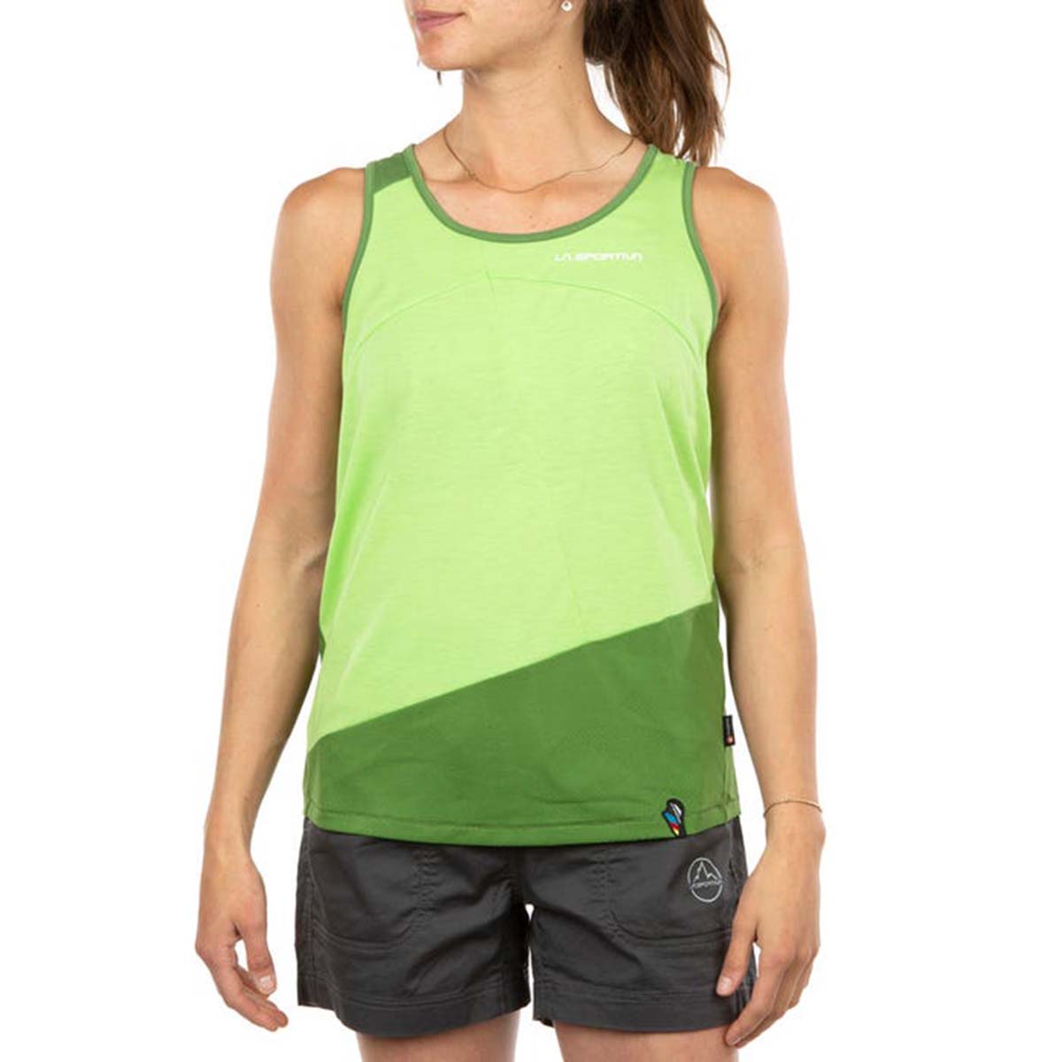 La Sportiva Charm Womens Climbing Tank Top Green