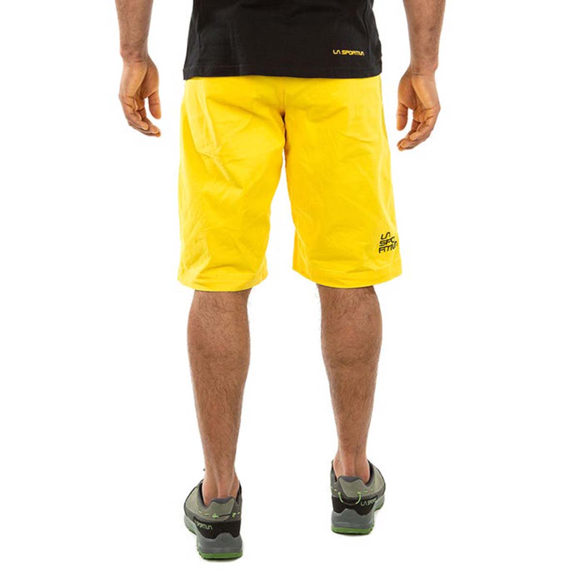 La Sportiva Flatanger Mens Climbing Shorts Yellow