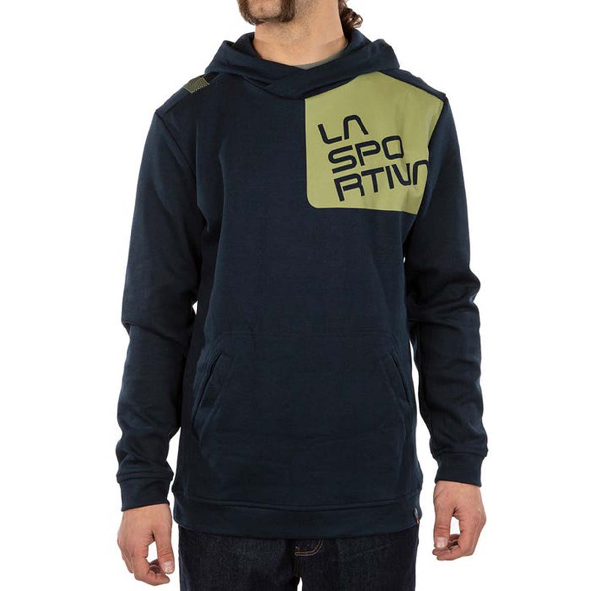 La Sportiva Stride Mens Climbing Hoodie Blue