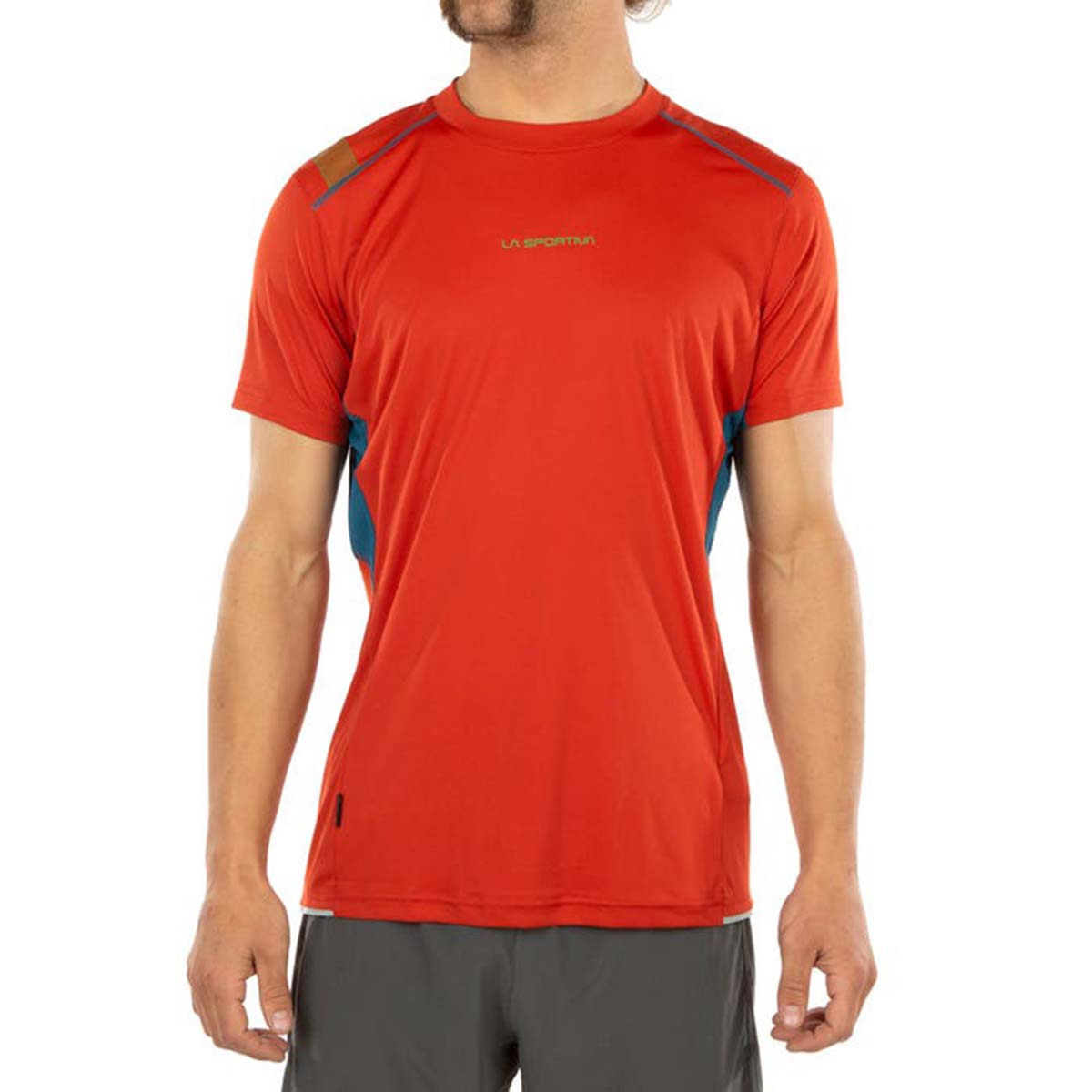 La Sportiva Blitz Mens Running T-Shirt Red
