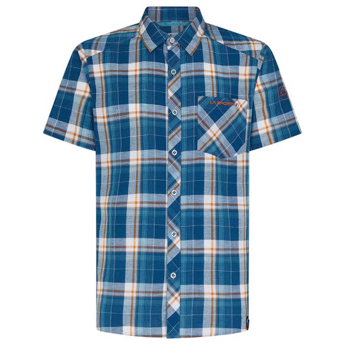 La Sportiva Longitude II Mens Climbing Shirt Blue