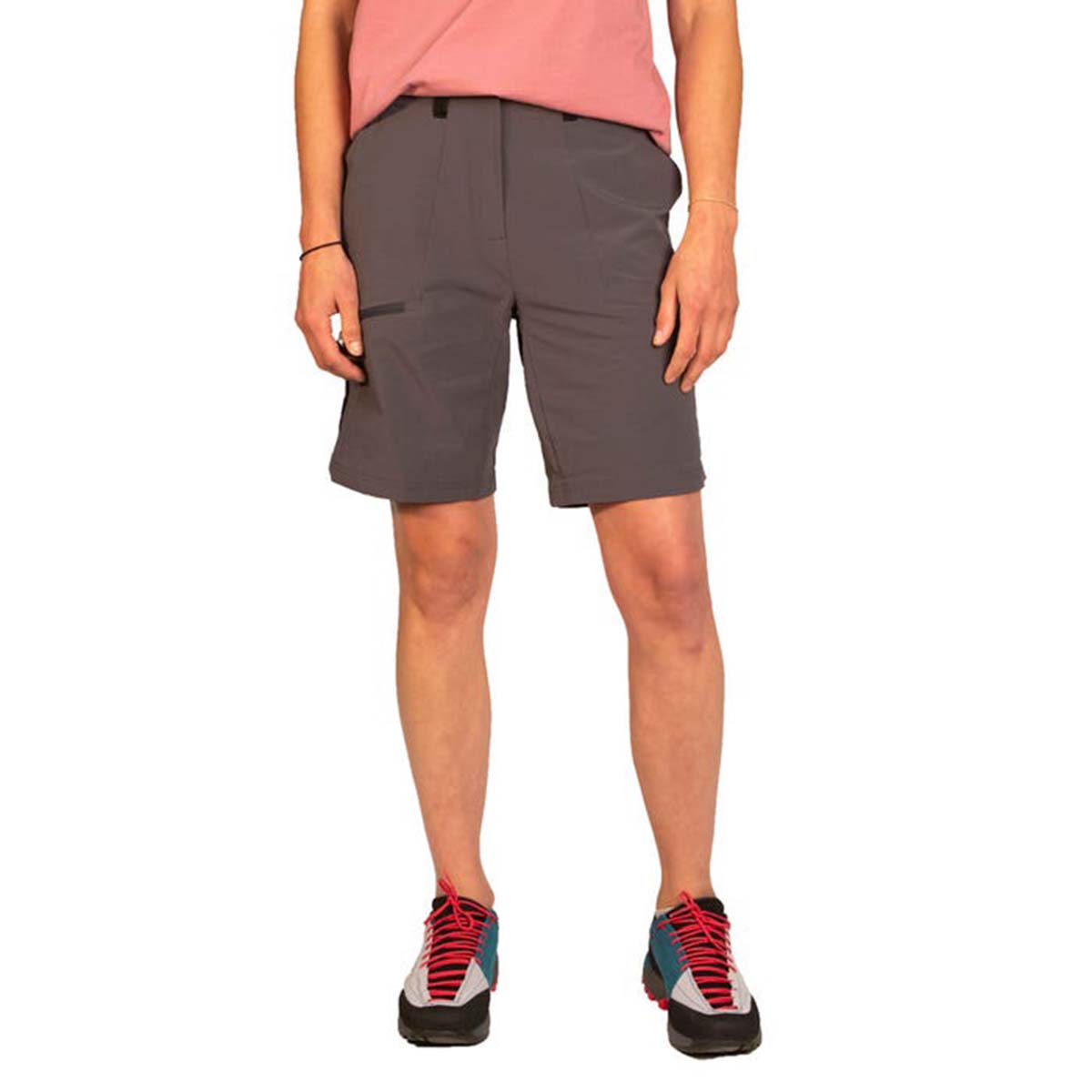 La Sportiva Scout Womens Hiking Shorts Grey