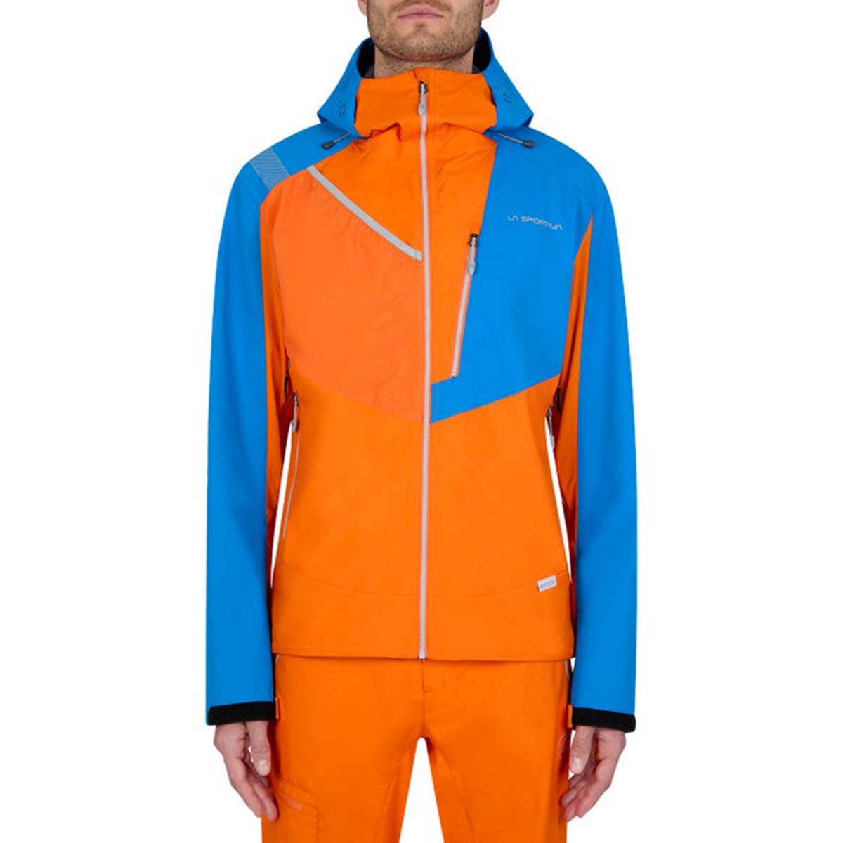 La Sportiva Alpine Guide WS Mens Mountaineering Jacket Orange