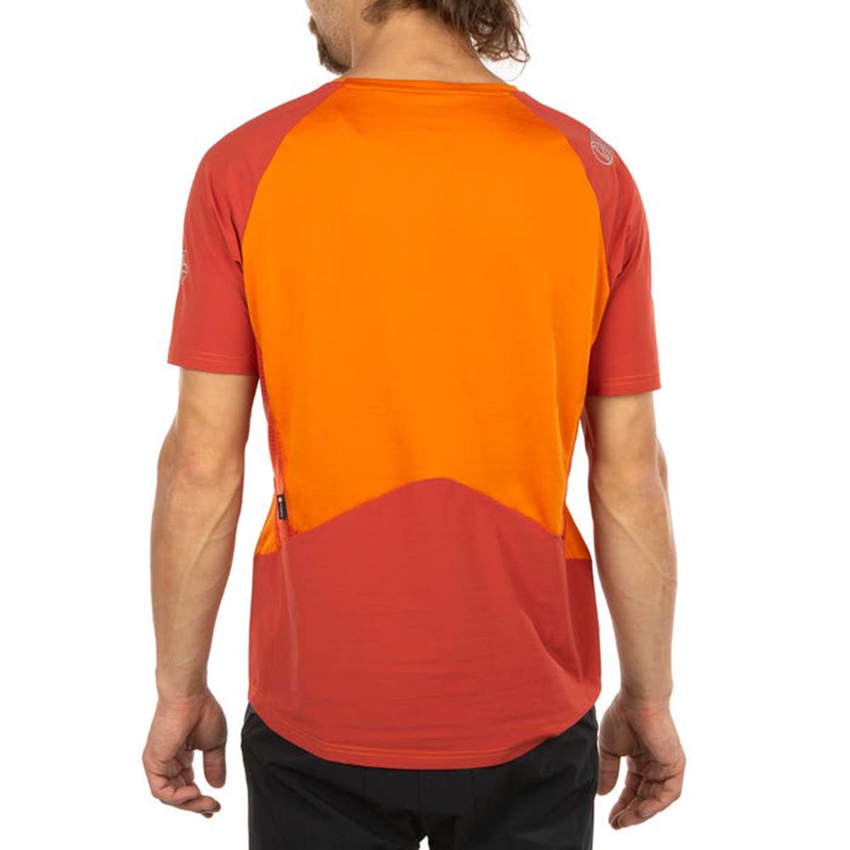 La Sportiva Compass Mens Hiking T-Shirt Orange