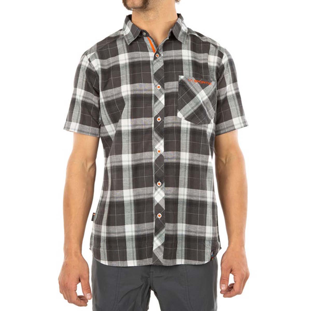 La Sportiva Longitude II Mens Climbing Shirt Grey