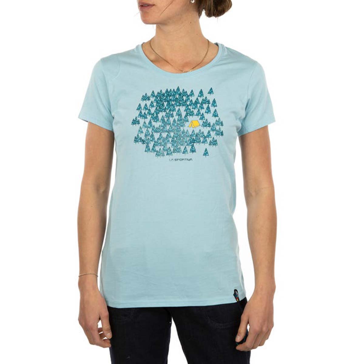 La Sportiva Forest Womens Climbing T-Shirt Blue