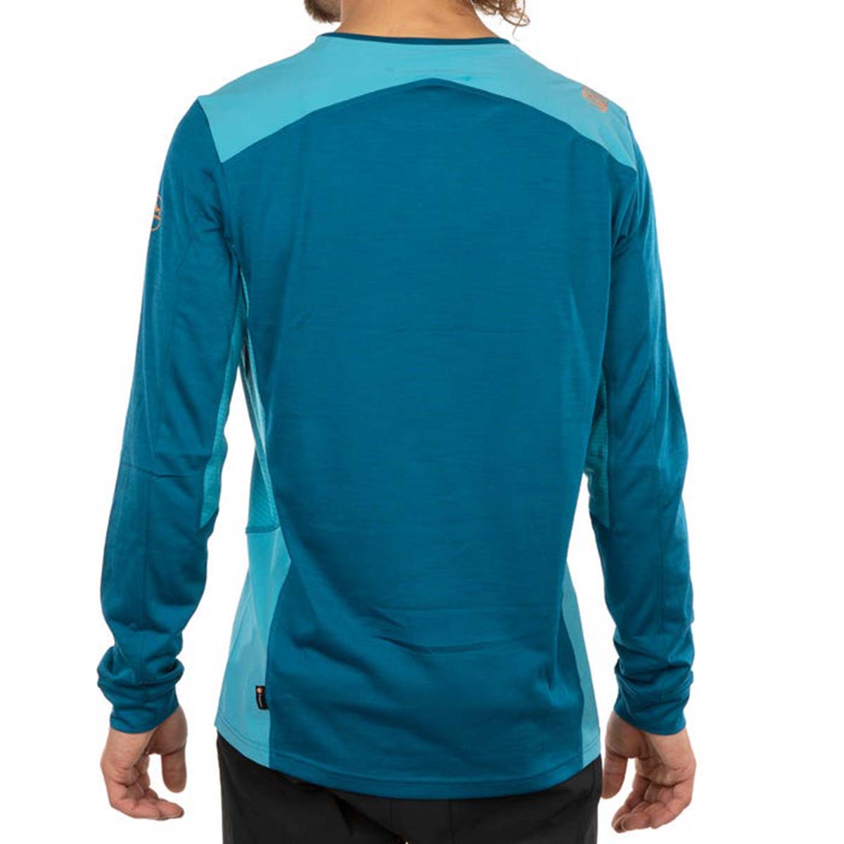La Sportiva Beyond Long Sleeve Mens Hiking Shirt Blue