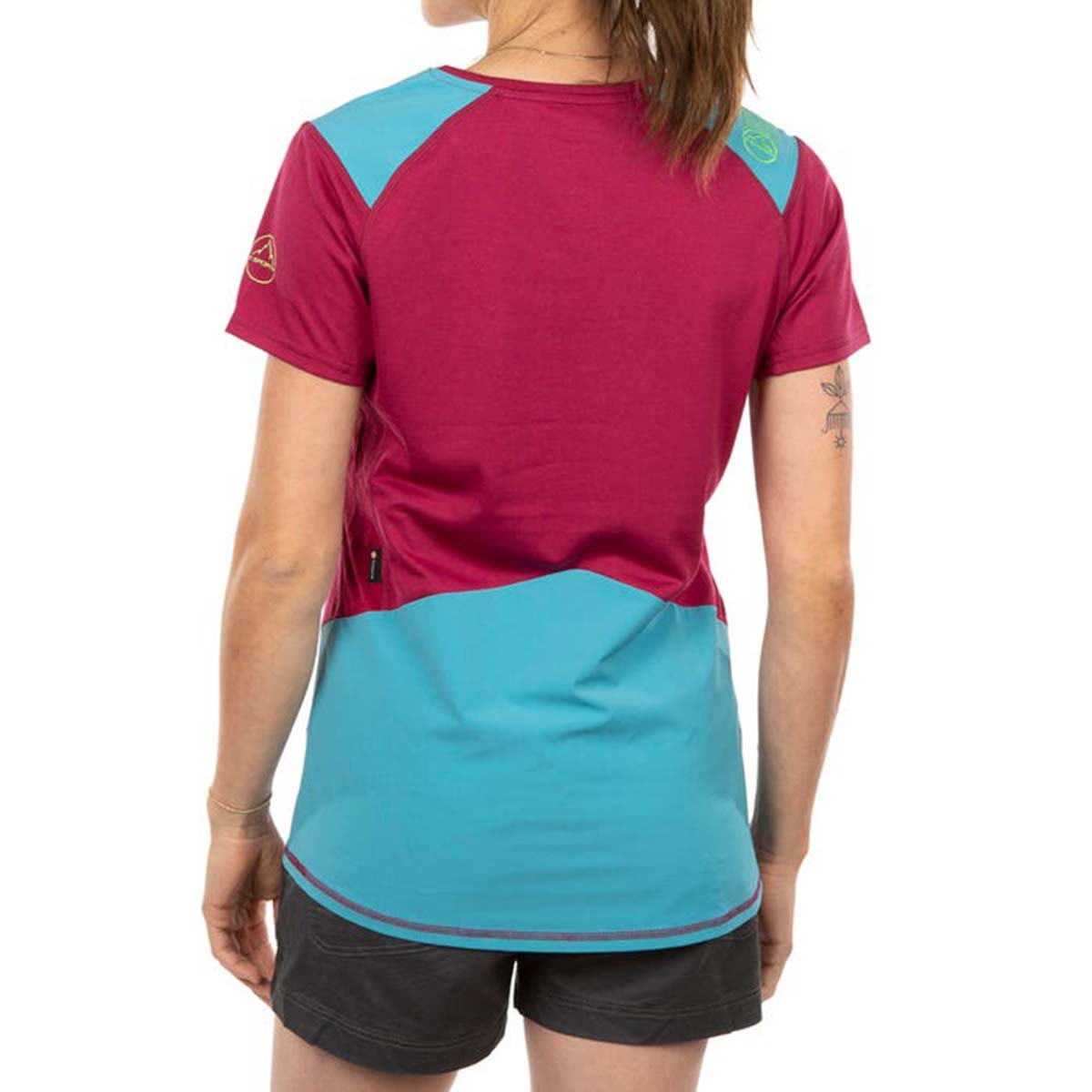 La Sportiva Compass Womens Hiking T-Shirt Purple