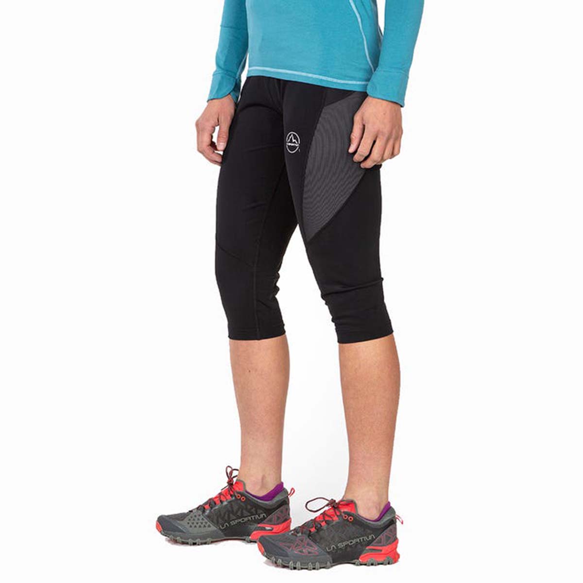 La Sportiva Triumph Womens Running Tight 3/4 Black