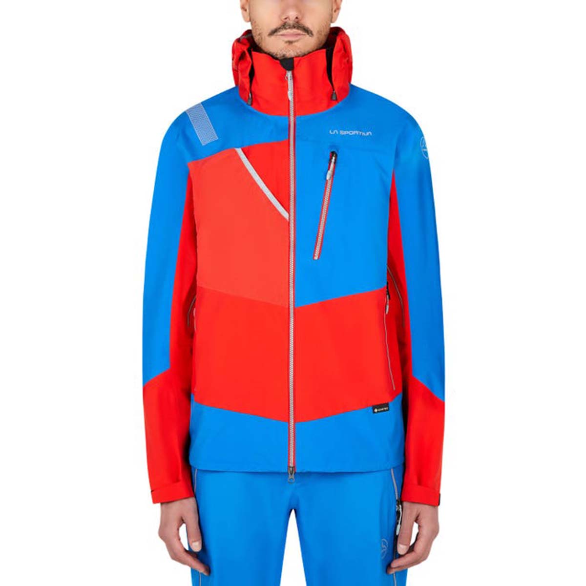 La Sportiva Alpine Guide GTX Mens Mountaineering Jacket Red