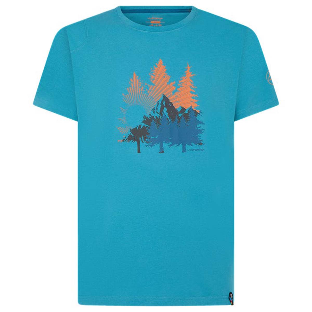 La Sportiva Pines Mens Climbing T-Shirt Blue