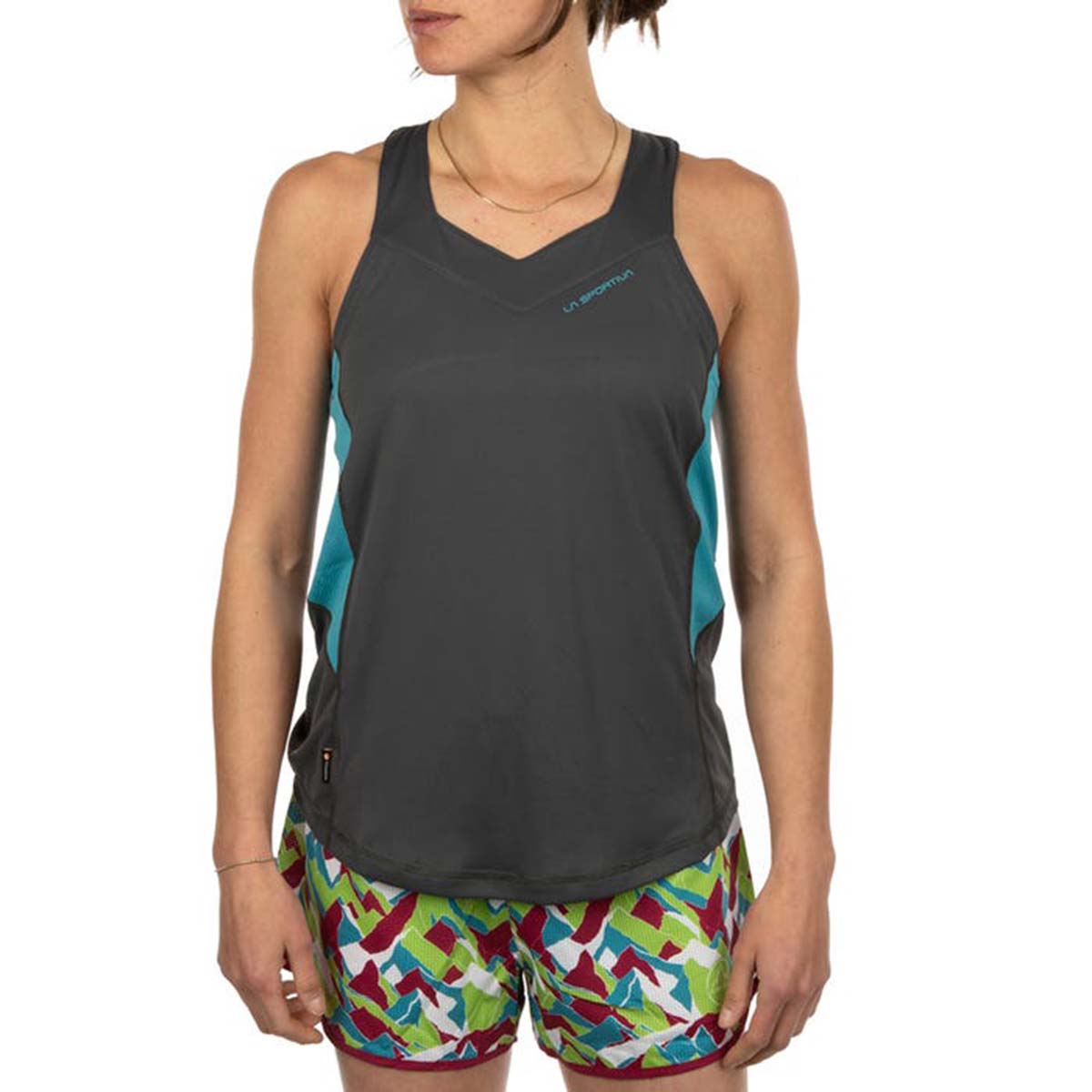 La Sportiva Joy Womens Running Tank Top Grey