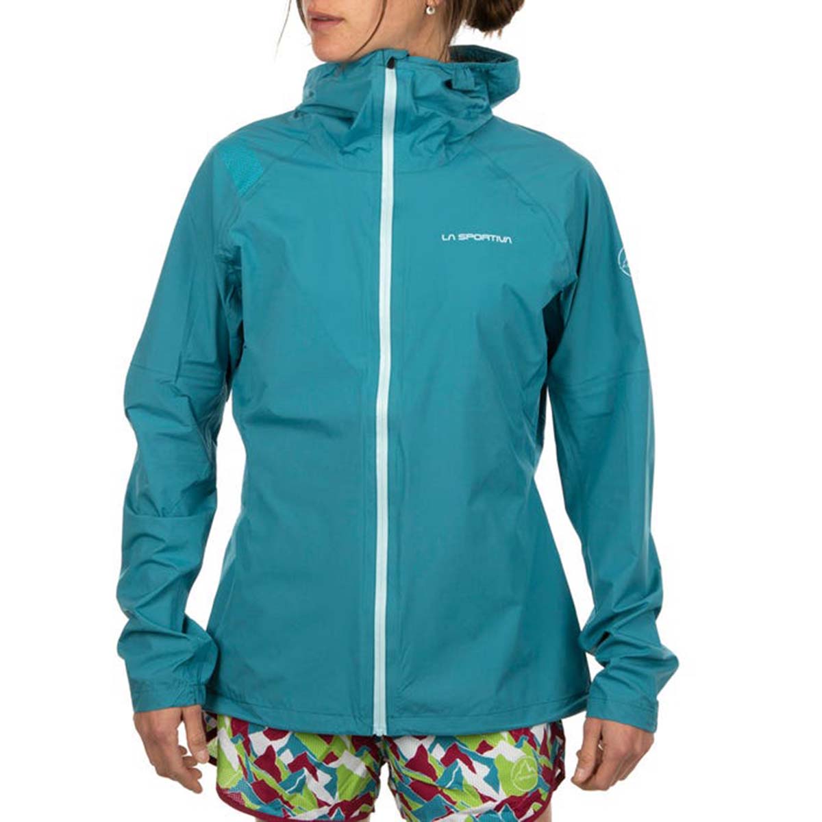 La Sportiva Run Womens Running Jacket Blue
