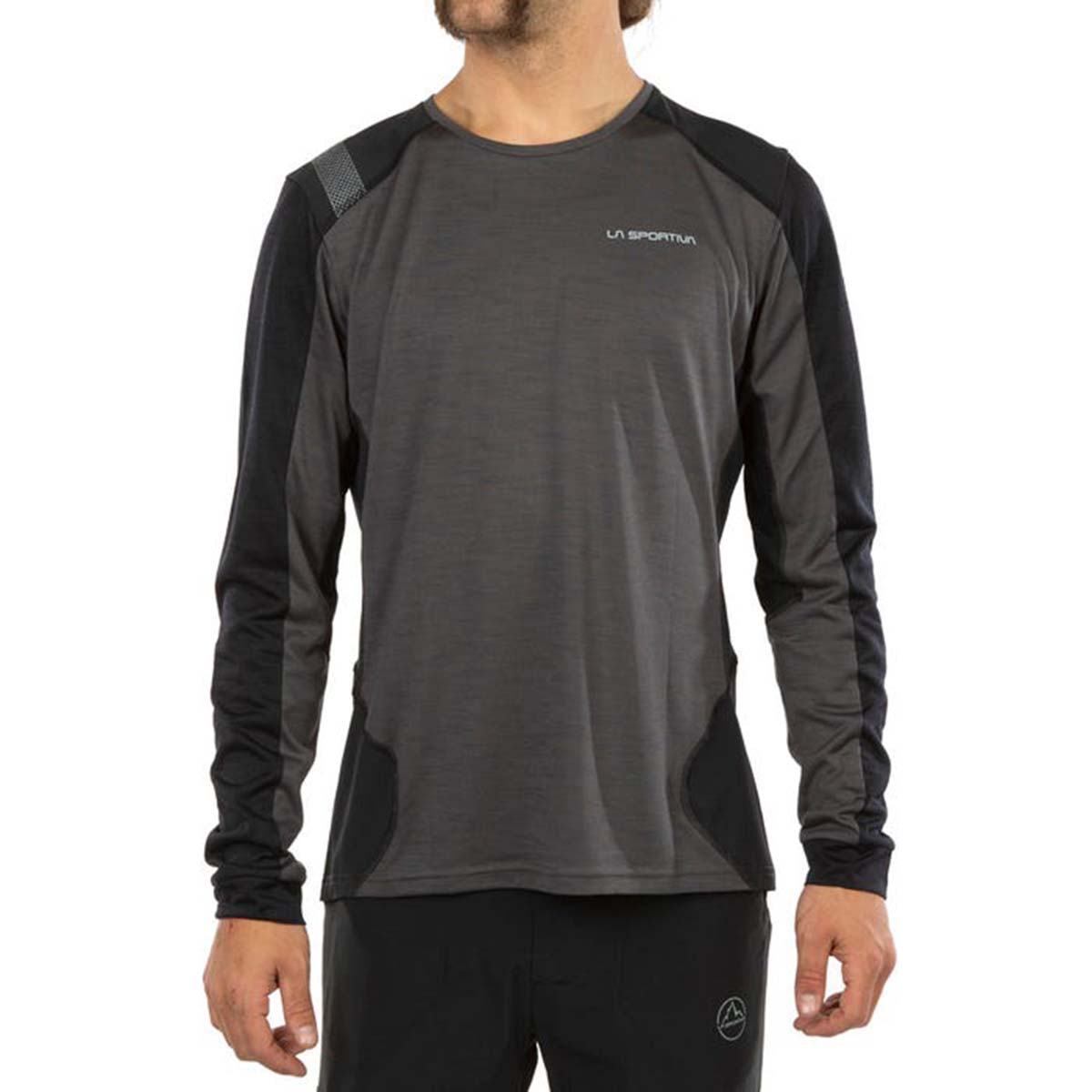 La Sportiva Beyond Long Sleeve Mens Hiking Shirt Grey