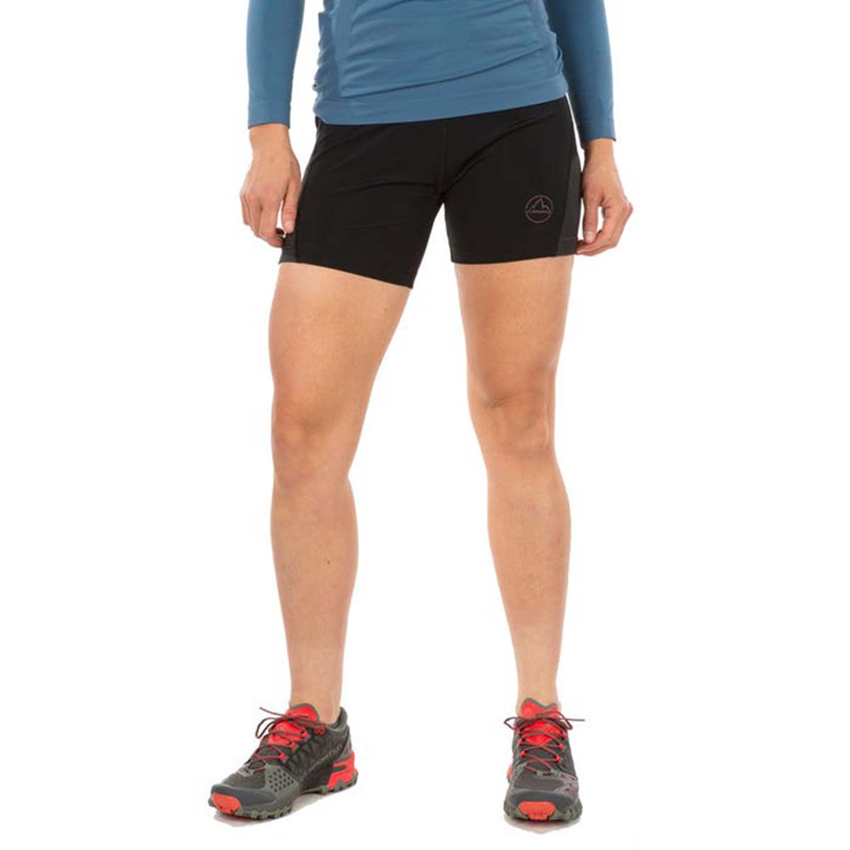 La Sportiva Triumph Womens Running Tight Shorts Black