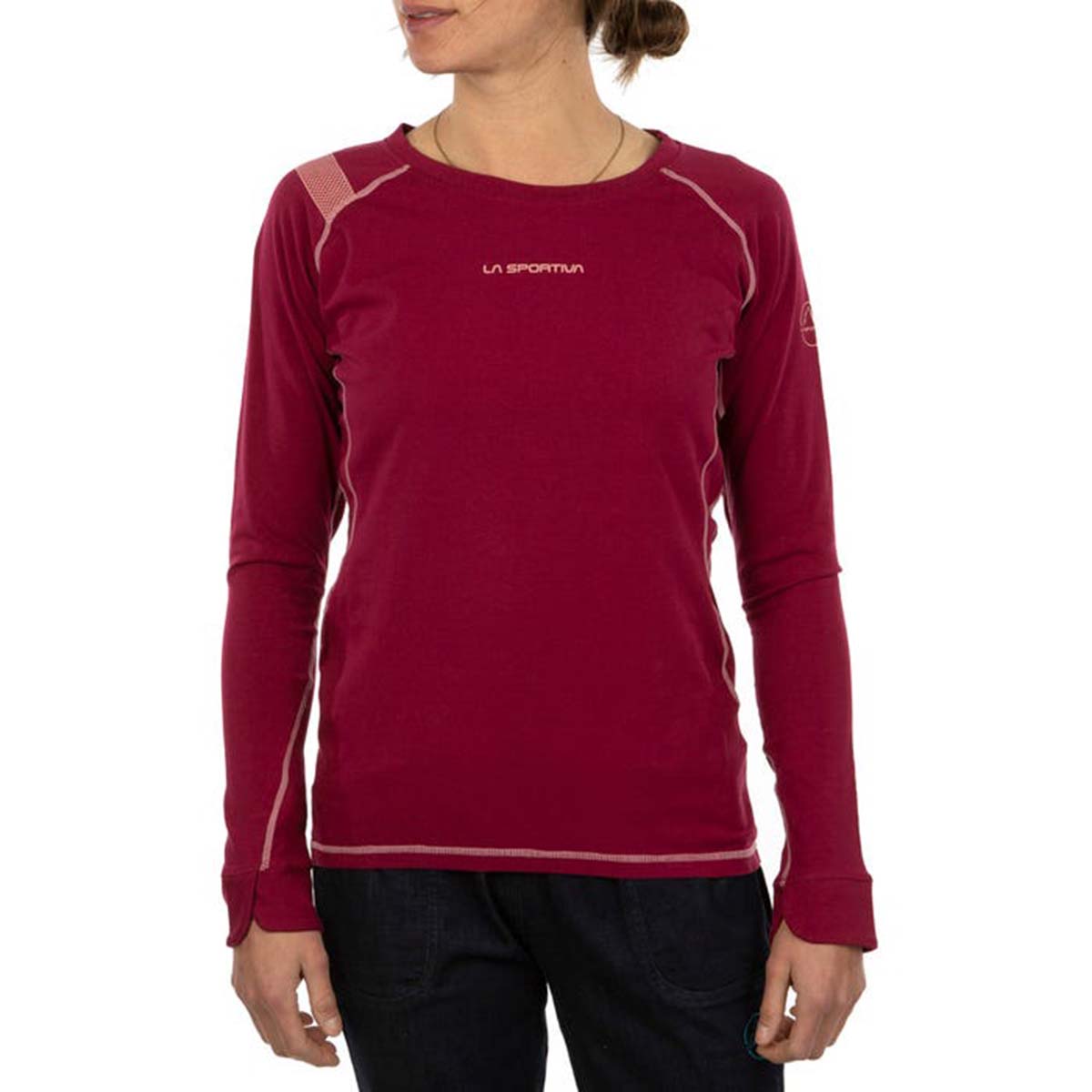 La Sportiva Futura Long Sleeve Womens Climbing Shirt Purple