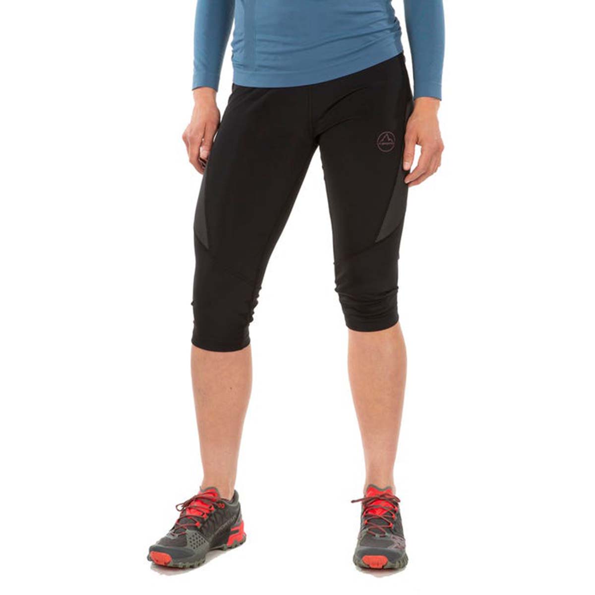 La Sportiva Triumph Womens Running Tight 3/4 Black