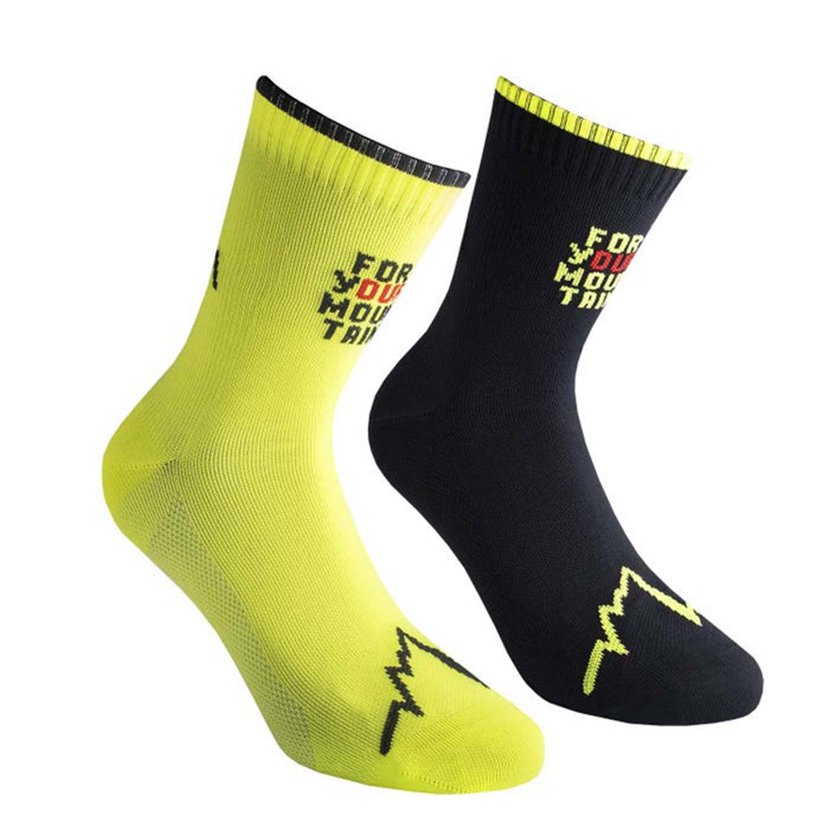 La Sportiva For Your Mountain Mens Running Socks Black