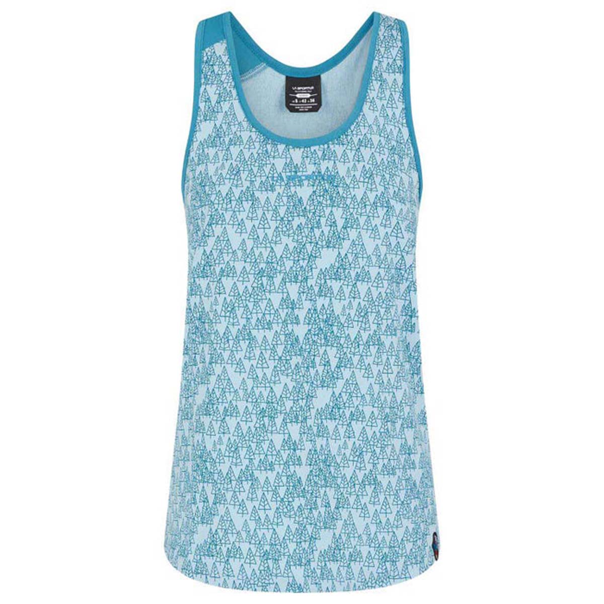La Sportiva Trees Womens Climbing Tank Top Blue