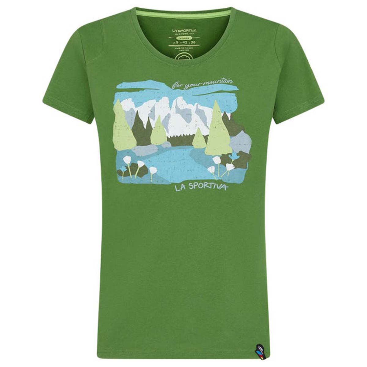 La Sportiva Valley Womens Climbing T-Shirt Green