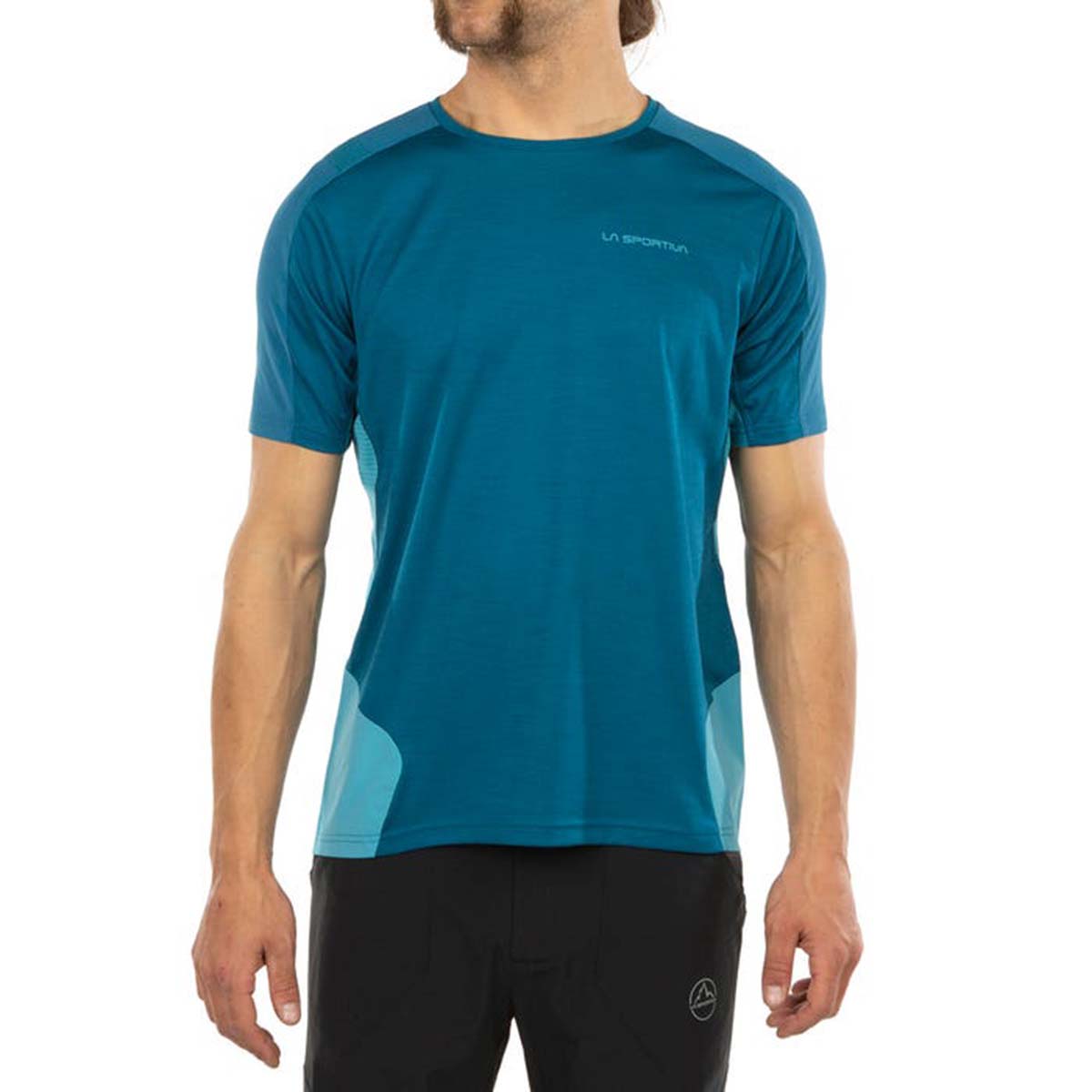 La Sportiva Compass Mens Hiking T-Shirt Blue