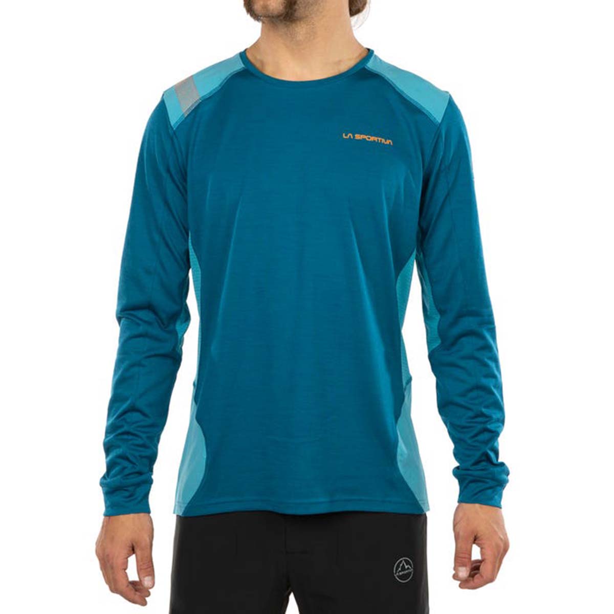 La Sportiva Beyond Long Sleeve Mens Hiking Shirt Blue