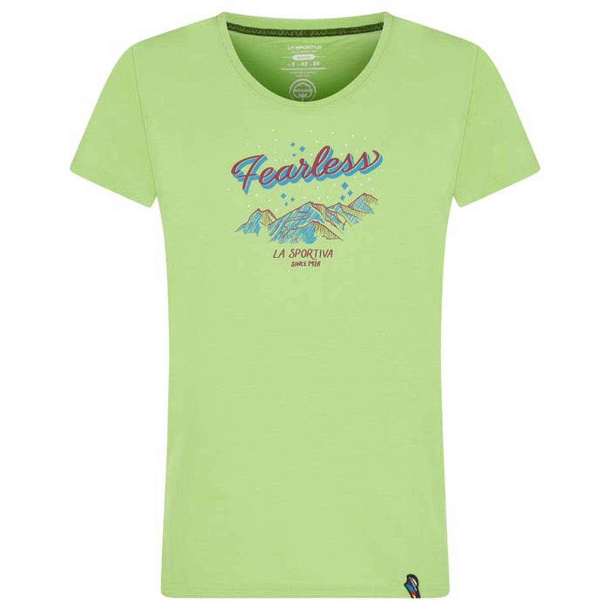 La Sportiva Fearless Womens Climbing T-Shirt Green