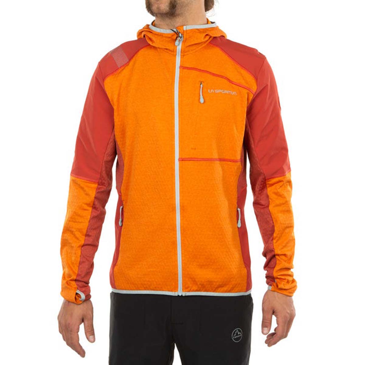 La Sportiva Existence Mens Hiking Hoodie Orange