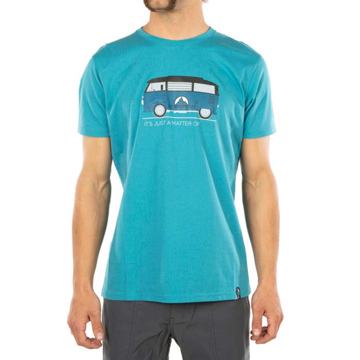 La Sportiva Van Mens Climbing T-Shirt Blue