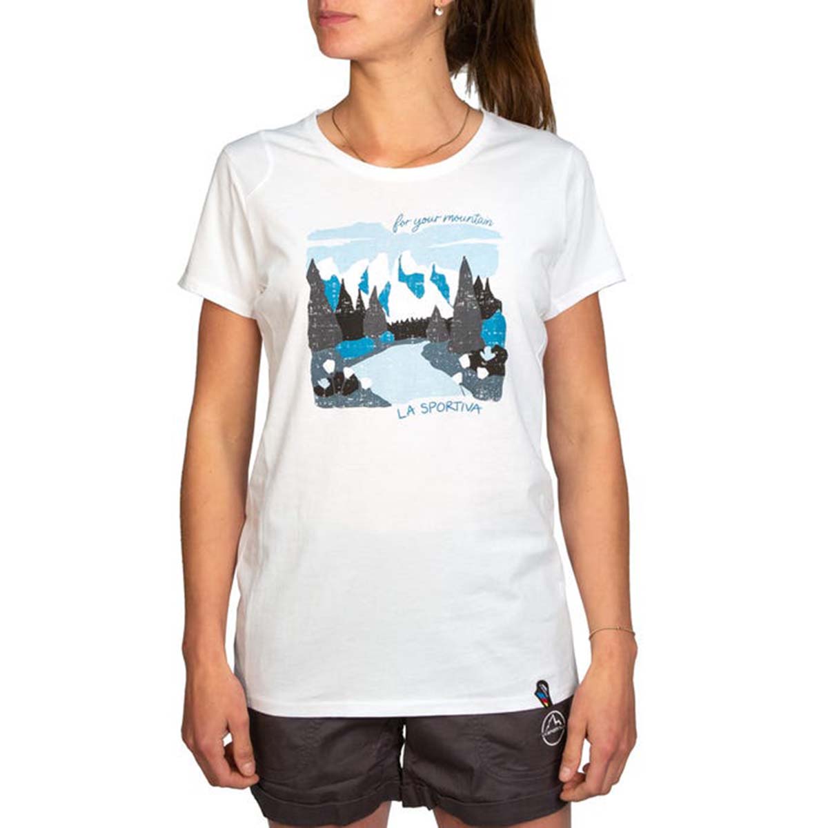 La Sportiva Valley Womens Climbing T-Shirt White