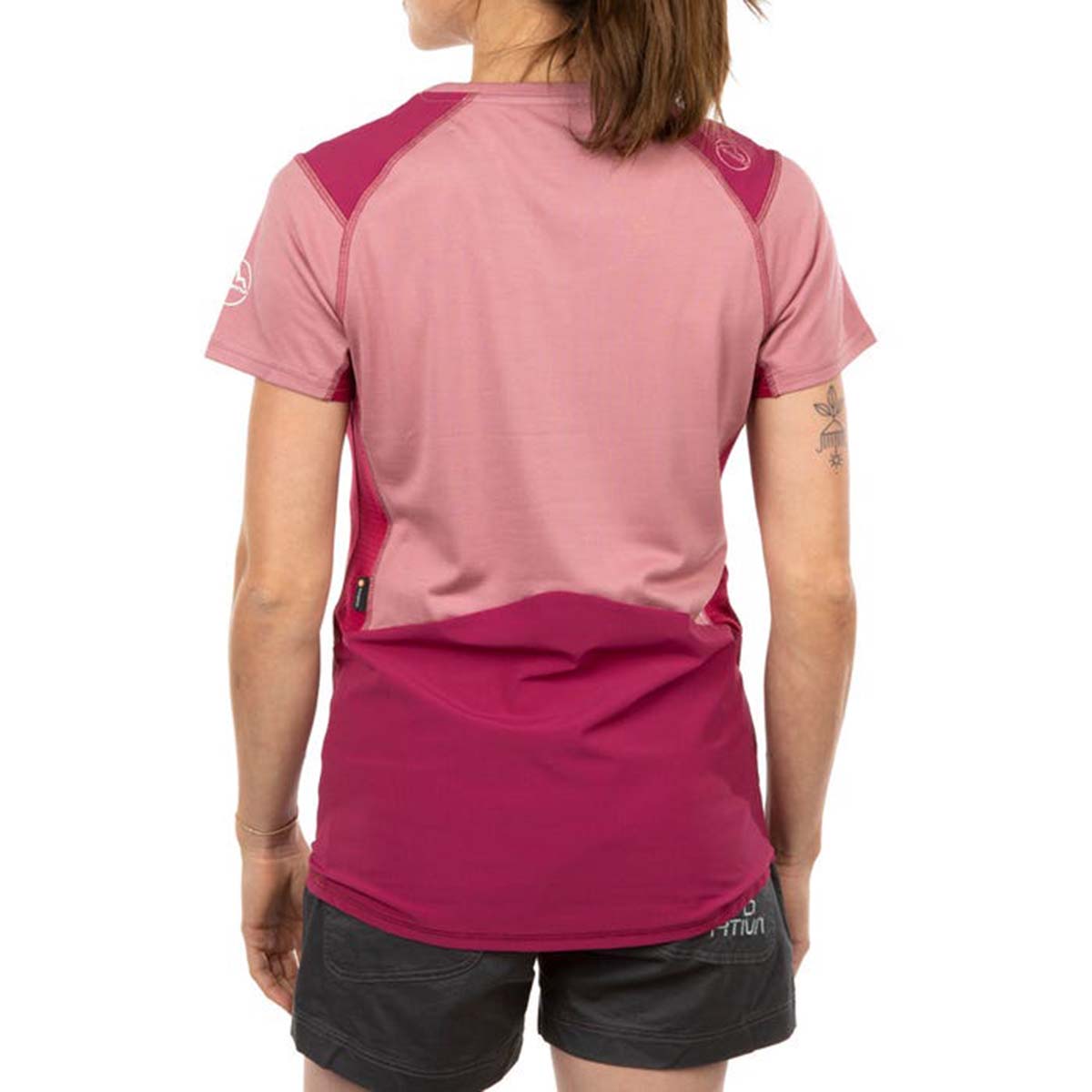 La Sportiva Compass Womens Hiking T-Shirt Pink