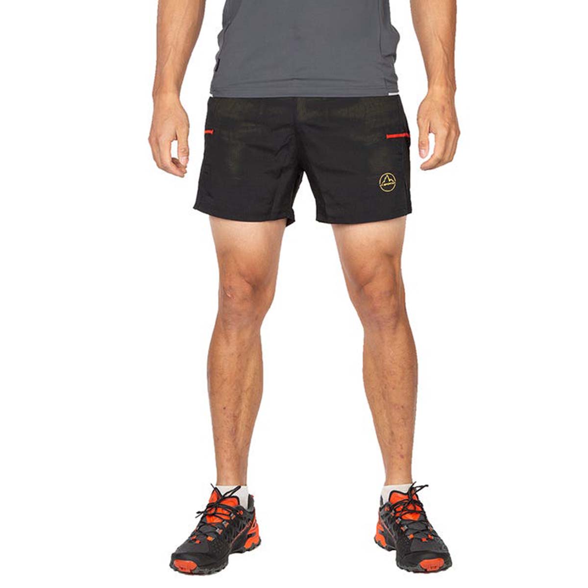 La Sportiva Freccia Mens Running Shorts Black
